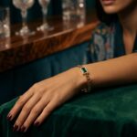 emerald luxe Bracelet from tedisha jewels