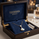 luna mother of pearl elegant chain pendant from tedisha jewels