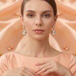 Crystal drop earrings from tedisha jewels