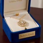Floral Chain and Pendant from Tedisha Jewels