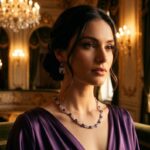 Royal Amethyst Elegance Necklace & Earrings Set from Tedisha Jewels