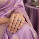 Elegant Round Solitaire American Diamond Ring (Artificial) from Tedisha Jewels